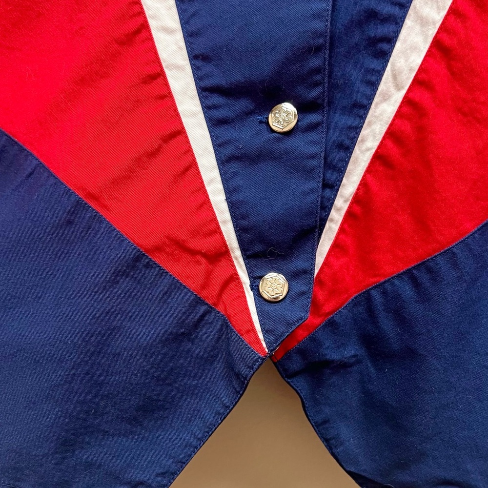 🌟HOST PICK!🌟 80s Vintage 💫 Cumberland Outfitters Western Rodeo-Inspired Blouse - Picture 4 of 5